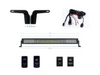 Load image into Gallery viewer, 2003-2009 TOYOTA 4RUNNER 32&quot; LOWER BUMPER HIDDEN LED LIGHT BAR BRACKETS KIT-Offroad Scout