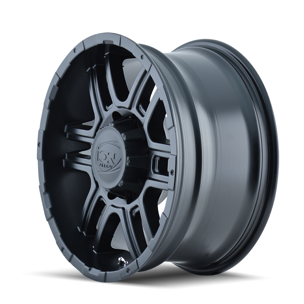 ION TYPE 179 MATTE BLACK 20X9 8-165.1 12MM 130.8MM-Offroad Scout