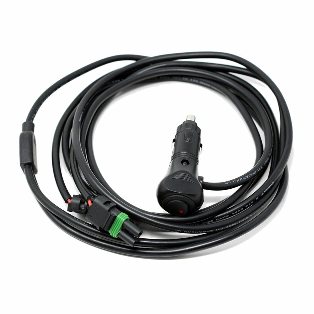 10 Foot Wire Harness w/12v Cigarette Plug-2 Light Max 85 Watts Baja Designs-Offroad Scout
