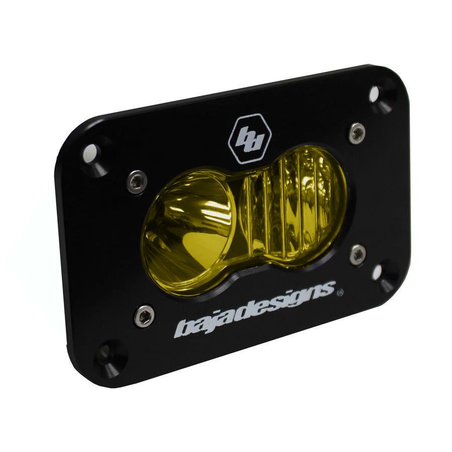 S2 Sport LED Driving/Combo Amber Flush Mount Baja Designs-Offroad Scout