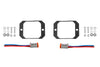 SS3 Sport Type Ram Vert Kit ABL White SAE Fog Diode Dynamics-Offroad Scout