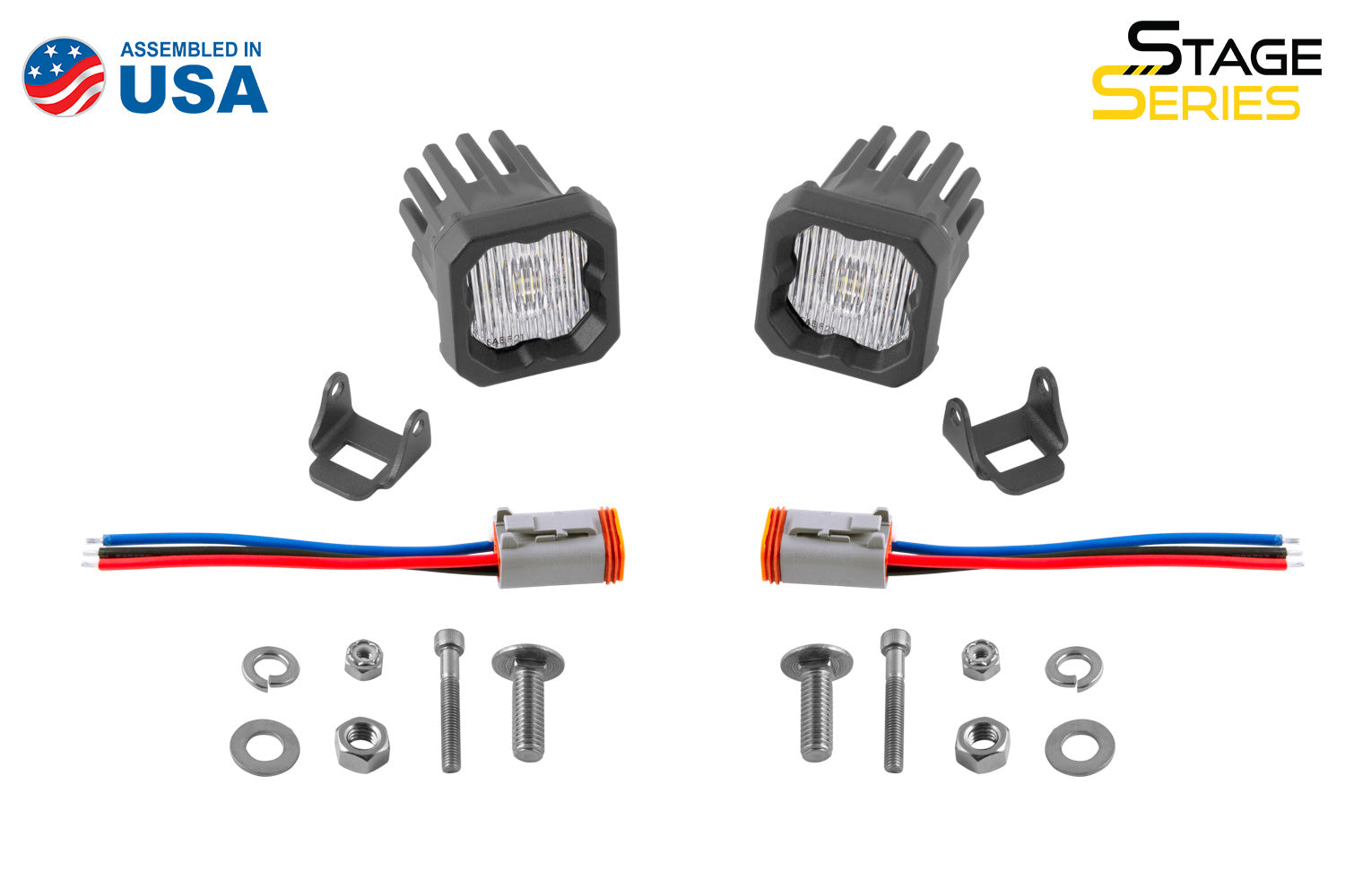 SS3 Pro Type SD Kit ABL White SAE Driving Diode Dynamics-Offroad Scout