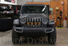 Jeep JL SS5 4-Pod CrossLink Grille Lightbar Kit Pro Yellow Combo Diode Dynamics-Offroad Scout
