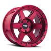 DIRTY LIFE COMPOUND 9315 CRIMSON CANDY RED 17X9 5-127 -38MM 78.1MM-Offroad Scout