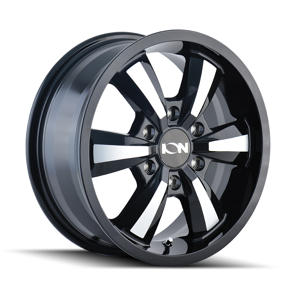 ION TYPE 103 GLOSS BLACK/MACHINED FACE 16X6.5 6-130 45MM 84.1MM-Offroad Scout
