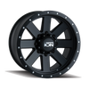 Load image into Gallery viewer, ION TYPE 134 MATTE BLACK/BLACK BEADLOCK 20X9 6-120 18MM 66.90MM-Offroad Scout