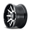 ION TYPE 143 GLOSS BLACK/MACHINED FACE 20X9 6-135 0MM 87.1MM-Offroad Scout