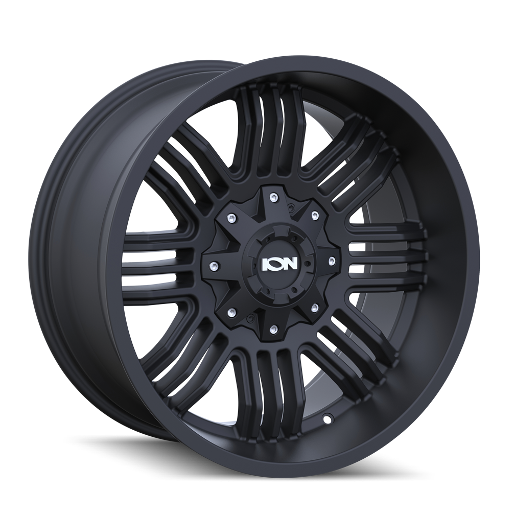 ION TYPE 144 MATTE BLACK 17X9 6-135/6-139.7 -12MM 106MM-Offroad Scout