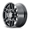 ION TYPE 146 GLOSS BLACK 20X10 8-165.1 -19MM 125.2MM-Offroad Scout