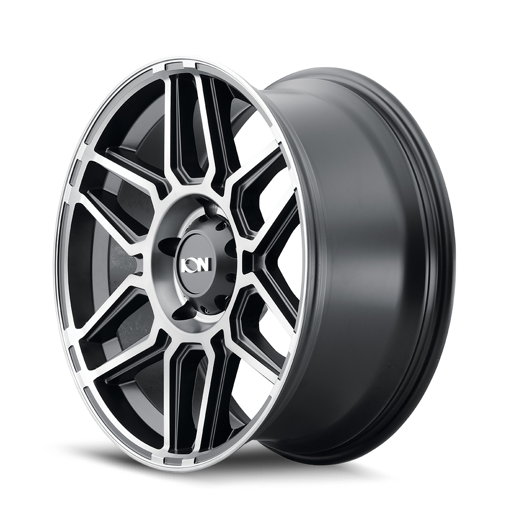 ION TYPE 146 MATTE BLACK W/MACHINED DART TINT 20X9 6-139.7 0MM 106MM-Offroad Scout