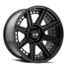 ION TYPE 149 MATTE BLACK 20X9 8-180 -12MM 124.1MM-Offroad Scout