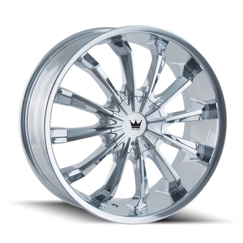 MAZZI FUSION 341 CHROME 18X7.5 4-100/4-114.3 40MM 67.1MM-Offroad Scout