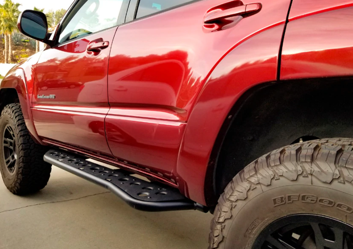 2010-2022 TOYOTA 4RUNNER STEP EDITION BOLT ON ROCK SLIDERS-Offroad Scout