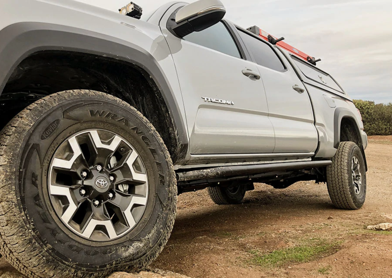 2005-2022 TOYOTA TACOMA STEP EDITION ROCK SLIDERS-Offroad Scout