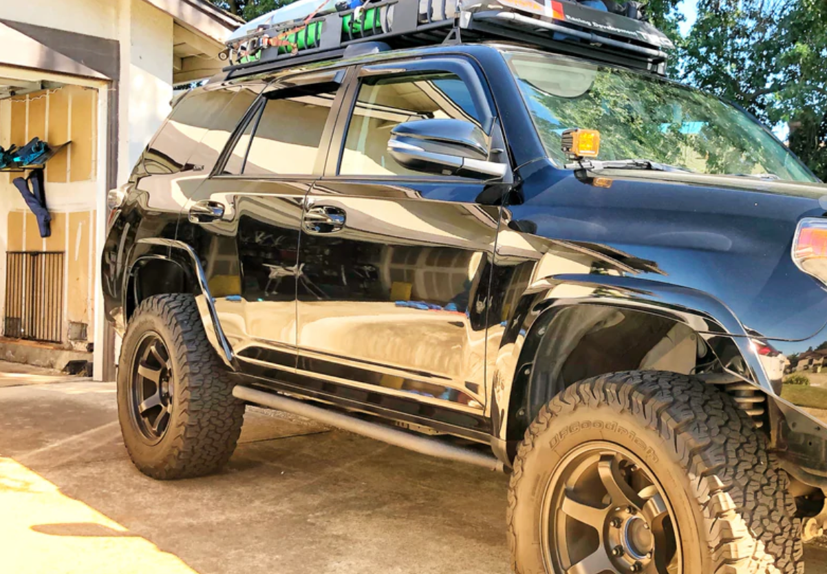 2010-2022 TOYOTA 4RUNNER TRAIL EDITION BOLT ON ROCK SLIDERS-Offroad Scout
