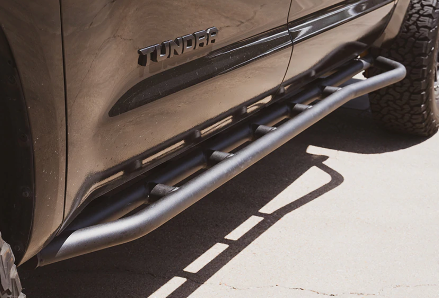 2014-2021 TOYOTA TUNDRA TRAIL EDITION ROCK SLIDERS-Offroad Scout