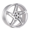 TOUREN TF04 3504 BRUSHED SILVER 20X9 5-120 35MM 72.56MM-Offroad Scout
