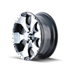 Load image into Gallery viewer, ION TRAILERWHEELS 136 BLACK/MACHINED LIP 14X6 5-114.3 0MM 83.82MM-Offroad Scout