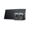 EcoFlow DELTA Max Portable Power Station + 6*100W Rigid Solar Panel + DELTA Max Smart Extra Battery-Offroad Scout